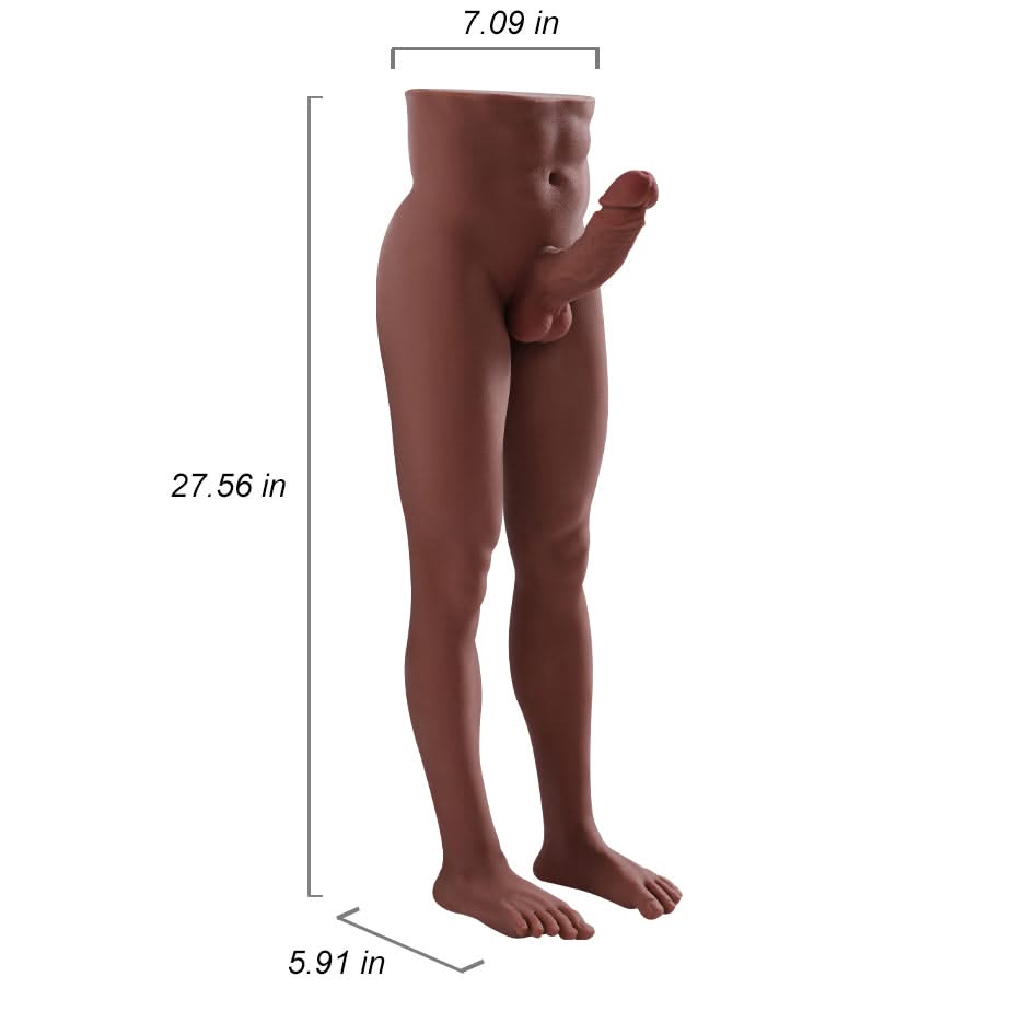 16.98LB Sex Doll Legs Sex Torso,Sex Doll for Female Masturbator with Penis