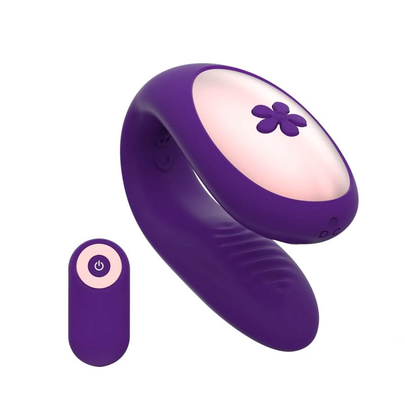 Women's BOGO Solar Ring Finger Vibrator +Sec Duo Couples Vibe