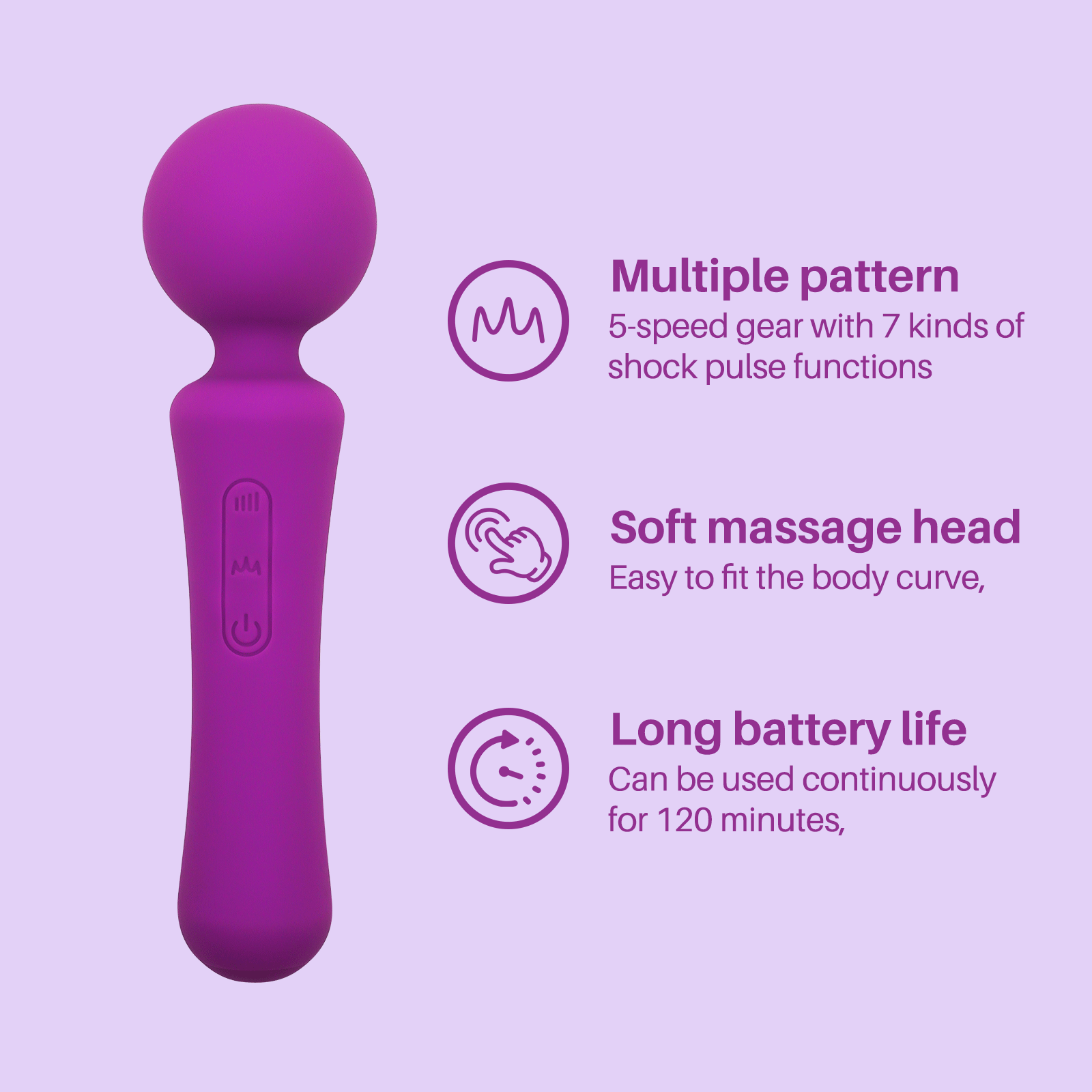 Spot on Rechargeable Wand