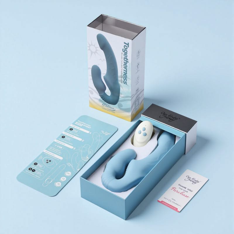 LGBTQ+BOGO Bundle Wireless Strap-on+Rabbit Massager