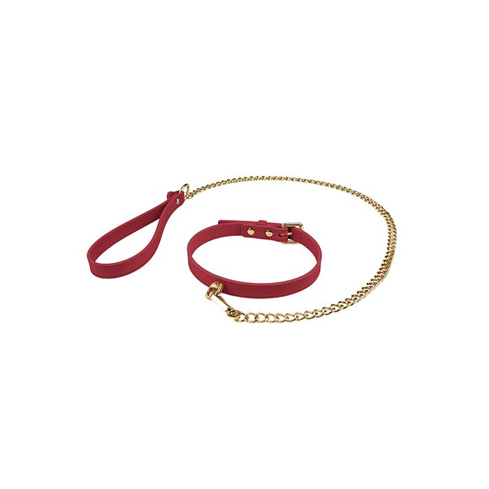 Blush Temptasia Ardor Collar & Leash - Red