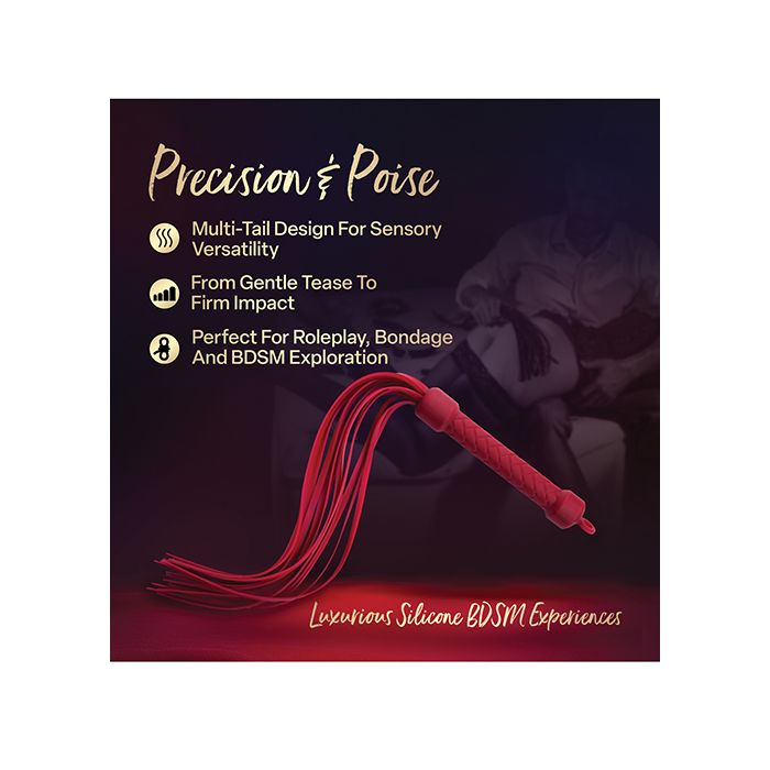 Blush Temptasia Ardor Flogger - Red