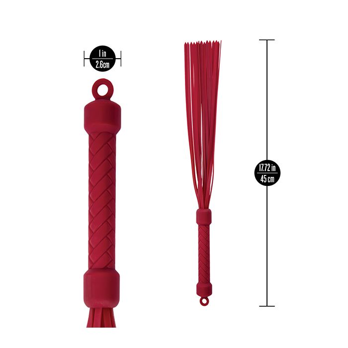 Blush Temptasia Ardor Flogger - Red