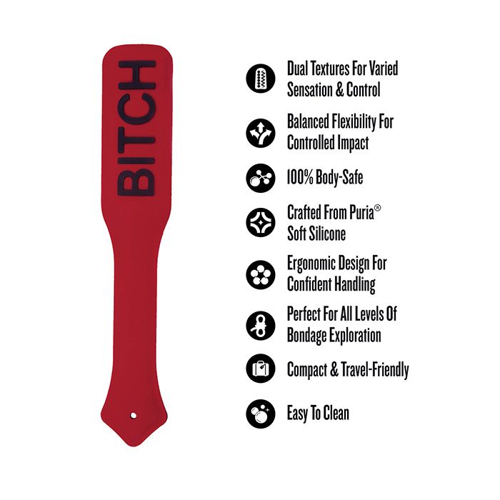 Blush Temptasia Ardor Paddle - Red