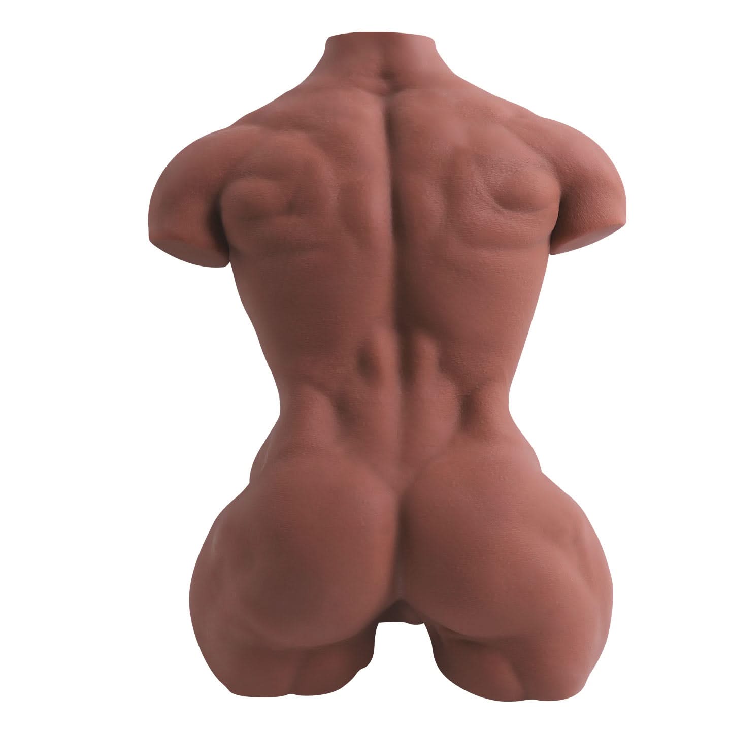 Ben.M-22.05LB Male Sex Doll with Flexible Dildo, Male Torso Sex Dolls with 8.27 in Inches Huge Cock Dildos Penis Testis